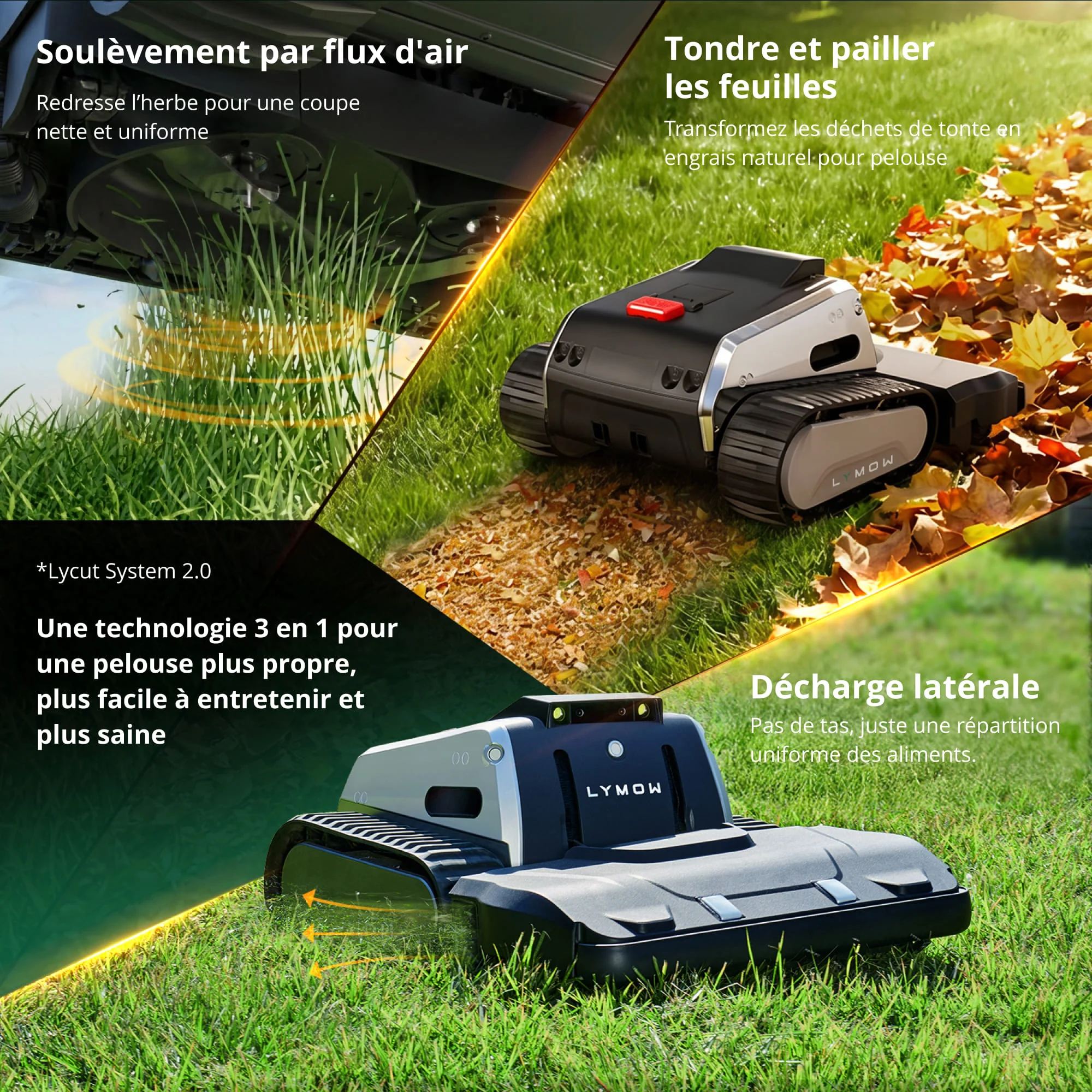 Tondeuse à gazon robotisée Lymow One Plus - Image 3