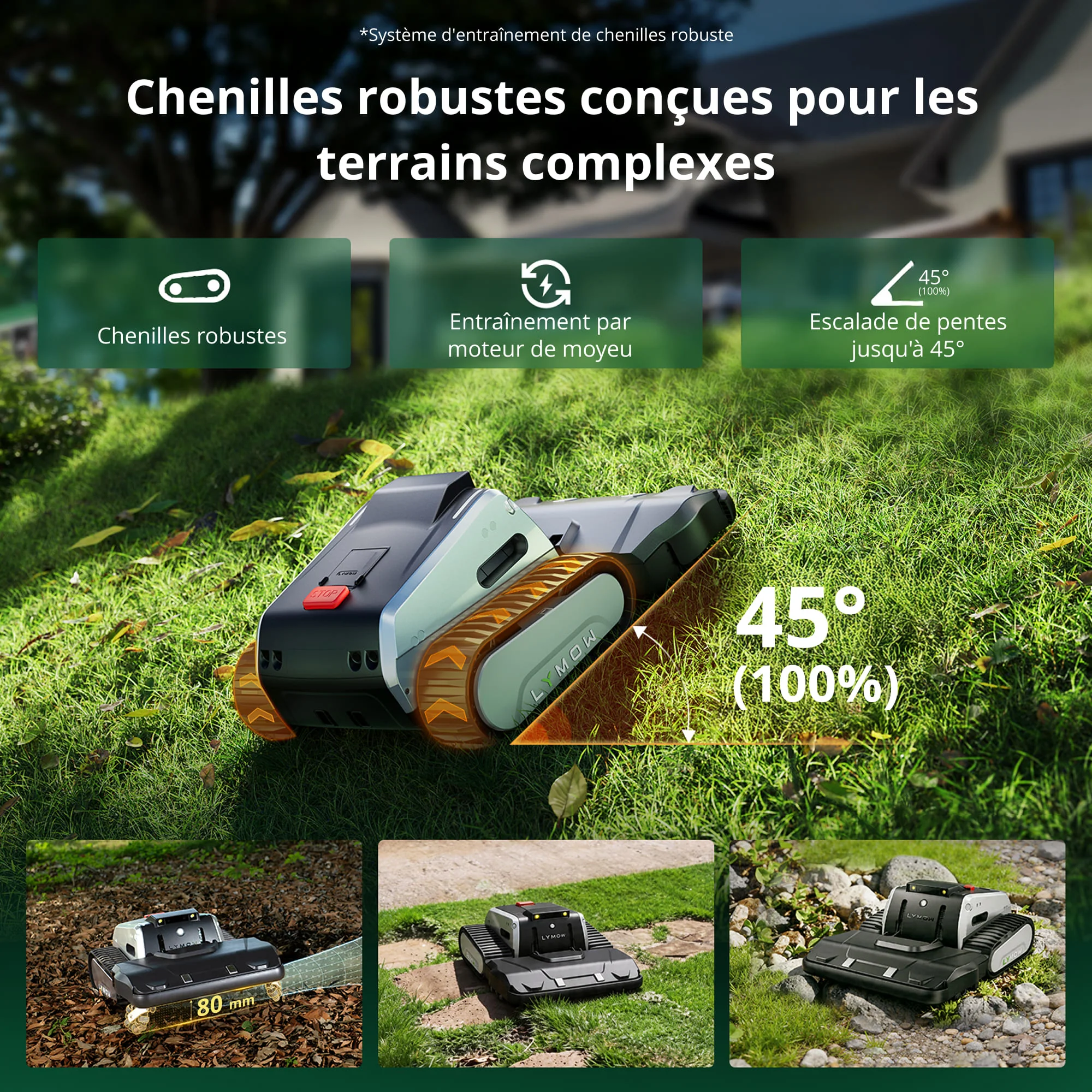 Tondeuse à gazon robotisée Lymow One Plus - Image 5